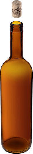 Wine Bottle Cork Bordeaux 0.75l 750ml Glass Bottles Wine Cider
