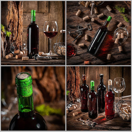 Wine Bottle Cork Bordeaux 0.75l 750ml Glass Bottles Wine Cider