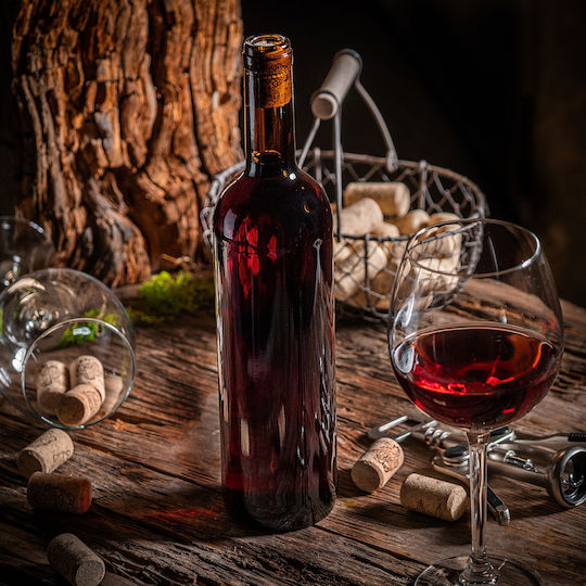 Wine Bottle Cork Bordeaux 0.75l 750ml Glass Bottles Wine Cider