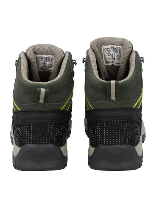 Kids Hiking Boots Rigel Mid Waterproof Green
