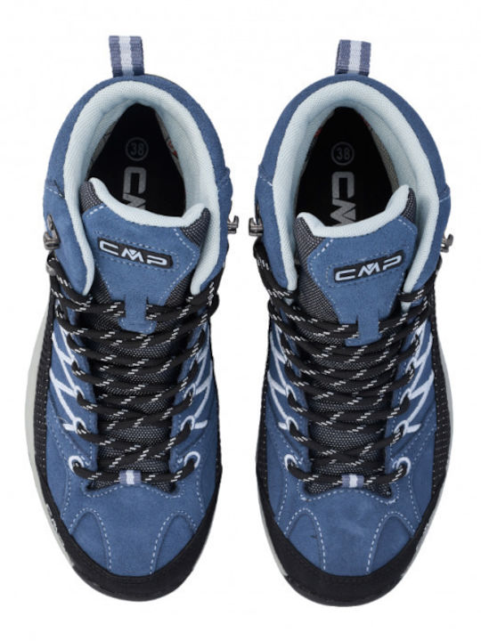 Kids Hiking Boots Rigel Mid Waterproof Blue