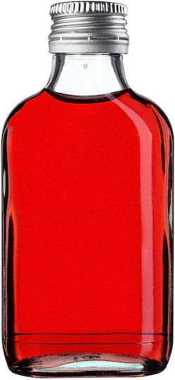 Flaschen Fläschchen 100ml Silber Verschlüsse 10 Stücke
