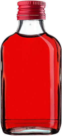 Flaschen Fläschchen 100ml Rote Kappe 10 Stücke