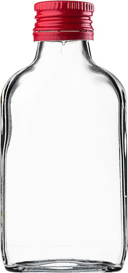 Flaschen Fläschchen 100ml Rote Kappe 10 Stücke