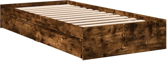 Υπόστρωμα Μονό για Στρώμα 90x200cm Καφέ Υπόστρωμα Μονό για Στρώμα 90x200cm Καφέ