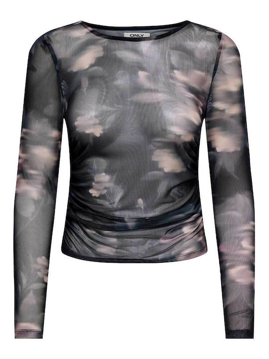 Bluza Damă Mânecă Lungă Gri