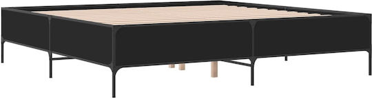Υπόστρωμα King Size για Στρώμα 200x200cm Μαύρο Υπόστρωμα King Size για Στρώμα 200x200cm Μαύρο