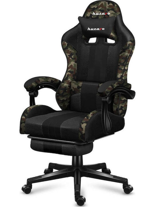Huzaro Force 4.7 Gaming Stuhl mit Fußstütze Camo