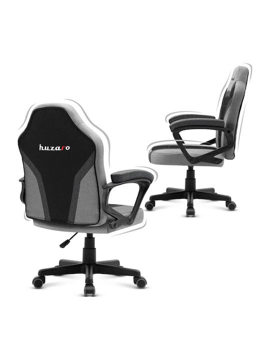 Huzaro Ranger 1.0 Καρέκλα Gaming Δερματίνης Gray Mesh