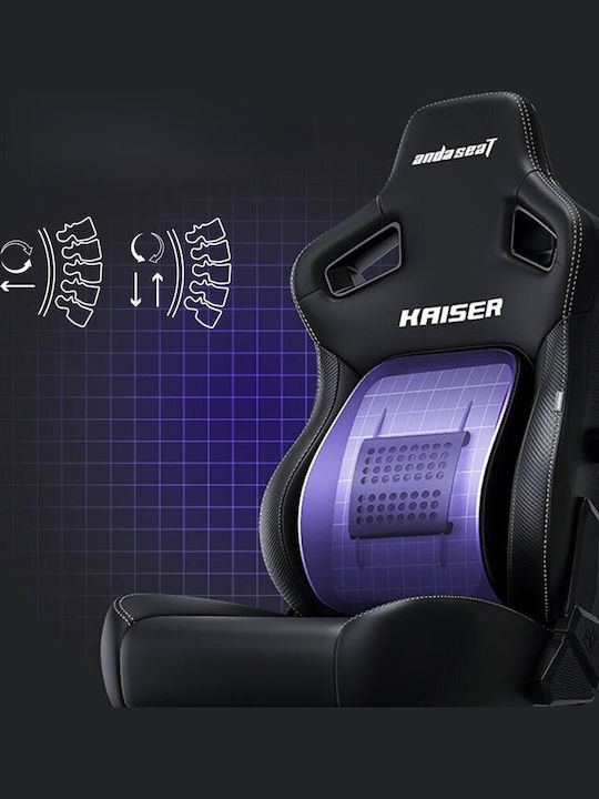 Anda Seat Kaiser 4 XL Καρέκλα Gaming Δερματίνης με Ρυθμιζόμενα Μπράτσα Καφέ