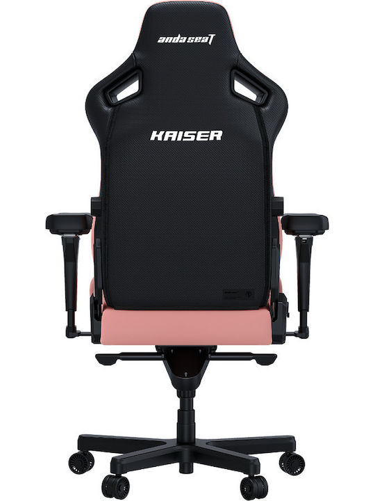 Anda Seat Kaiser 4 XL Καρέκλα Gaming Δερματίνης με Ρυθμιζόμενα Μπράτσα Creamy Pink