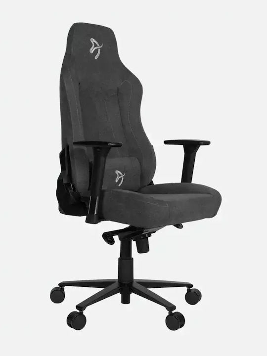 Arozzi Vernazza Soft Fabric Scaun Gaming cu Brațe Reglabile Dark Grey