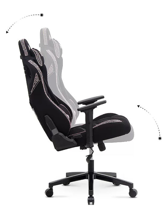 Megapap ZIO Gaming Pro Elegant Καρέκλα Gaming Δερματίνης με Ρυθμιζόμενα Μπράτσα pebbles