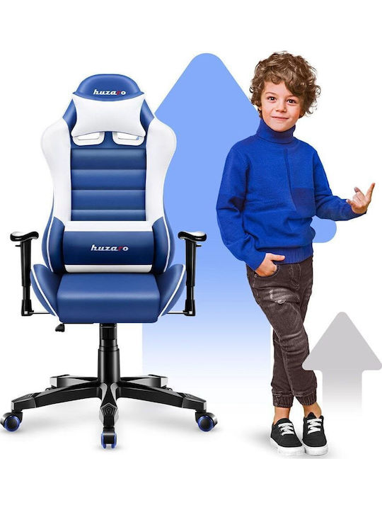 Huzaro Ranger 6.0 Child Artificial Leather Gaming Chair with Adjustable Arms Blue