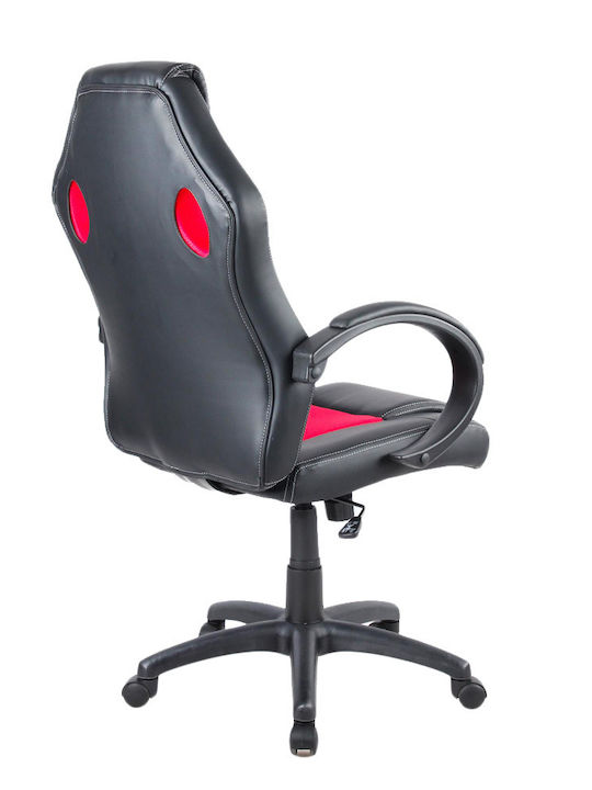 Lamtech LGP Kronos Καρέκλα Gaming Δερματίνης Κόκκινη