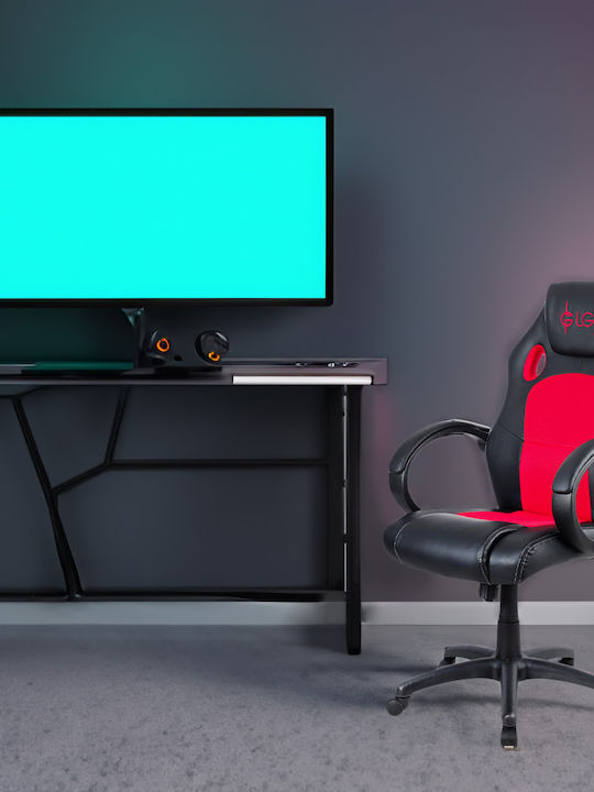 Lamtech LGP Kronos Καρέκλα Gaming Δερματίνης Κόκκινη