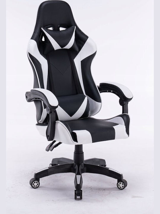 Topeshop Gaming Stuhl Black / White