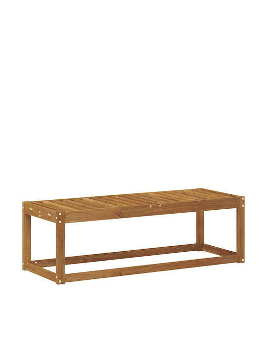 Outdoor Wooden Bench 115x43x37cm
