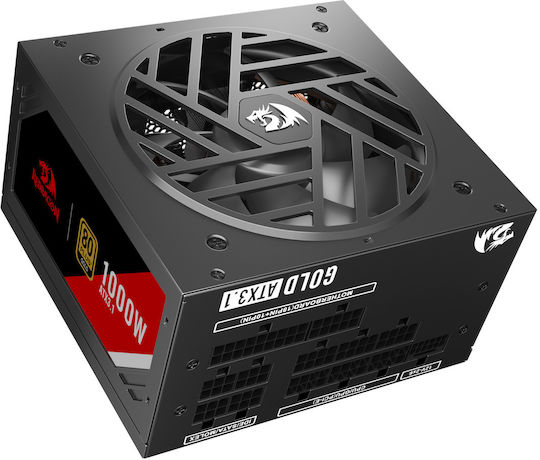 Redragon GC-MS03 1000W Μαύρο Τροφοδοτικό Υπολογιστή Full Modular 80 Plus Gold