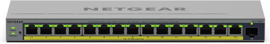 NetGear GS116EPP-100EUS Managed L2 / L3 PoE Switch με 16 Θύρες Gigabit (1Gbps) Ethernet και 1 SFP Θύρα