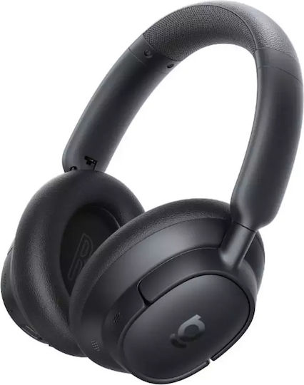 Baseus Bass BH1 NC Wireless Bluetooth Over Ear Headphones with 80 Hours Playing Time and Quick Charge Cosmic Black