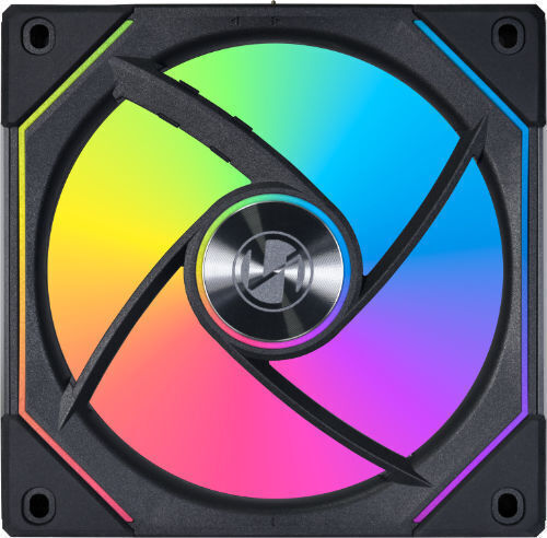 Lian Li UNI FAN SL-INF Reverse Blade Case Fan 140mm (72.7cfm) with ARGB Lighting and 4-Pin PWM Connection