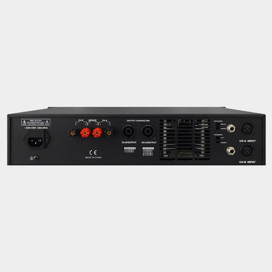 Audio Master BA360 Τελικός Ενισχυτής PA 2 Καναλιών 180W/4Ω 120W/8Ω
