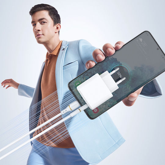 Dudao USB-A to Lightning Cable 30W White 1m 304004-204492