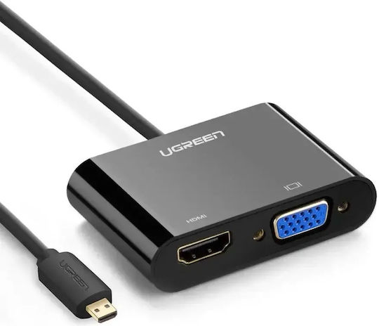 Ugreen Convertor Micro HDMI Masculin În Micro HDMI Feminin 1 Bucată