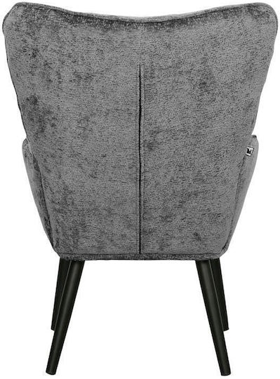 Fylliana Sessel Dunkelgrau-Schwarz 67x74x97cm