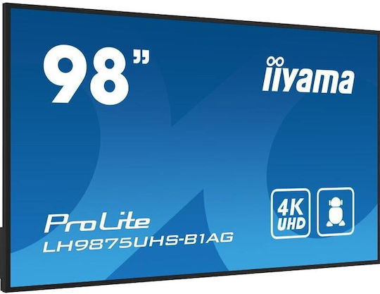 Iiyama LH9875UHS-B1AG Public Display 97.5" LCD 4K UHD