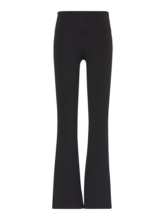 Training Women's Long High Waist Black Leggings