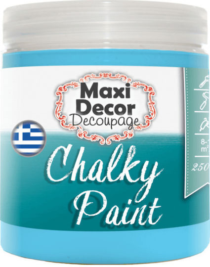 Maxi Decor Kreidefarbe Chalky 516 Himmelblau 100ml