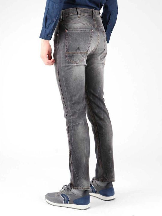 Мъжко Джинсово Панталон Tapered Сив