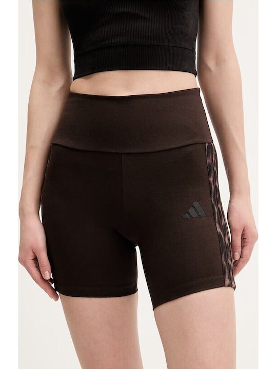 Essentials Damen Leggings Shorts Braune