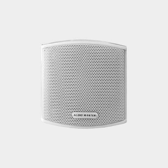 Audio Master Επιτοίχιο Ηχείο 10W (Τεμάχιο) Λευκό 00.000888