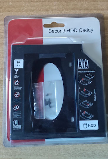 Second Hdd Cd 12,7mm Fat