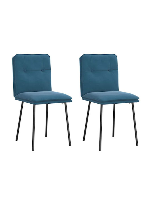 Stühle Speisesaal Blue 2Stück 45x54x83cm
