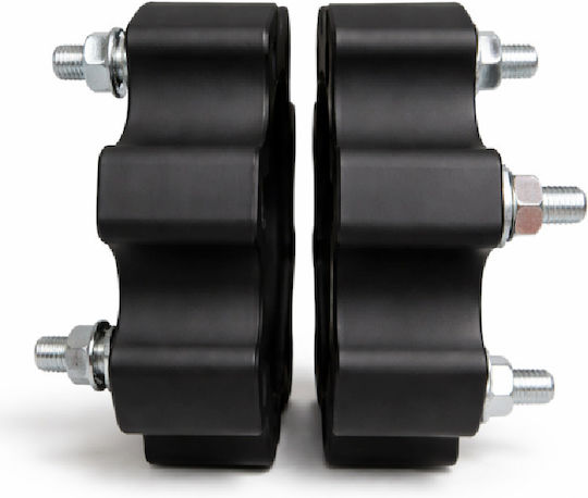 Set 2 Buc Distanțiere Din Aluminiu Forjat Pentru Roți Atv Grosime 50mm Model Șurub 4 X 156mm Diametru Central 131.2mm Piulițe M10 X 1.25
