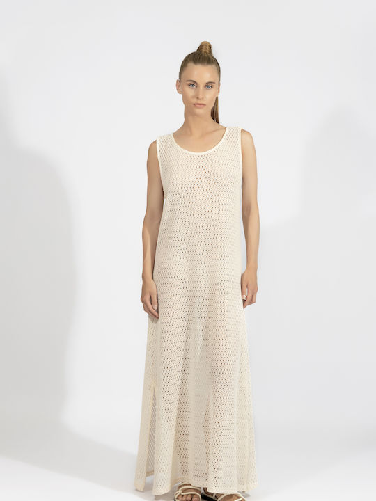 Harmony Women's Maxi Beach Dress Ecru