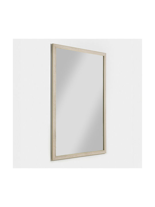Liberta Organic Wandspiegel mit Beige Kunststoff Rahmen 95.4x65.4cm 4Stück