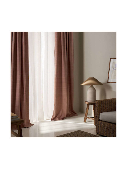Gofis Home Куртина с Треса Gofis Salmon 130x270 см