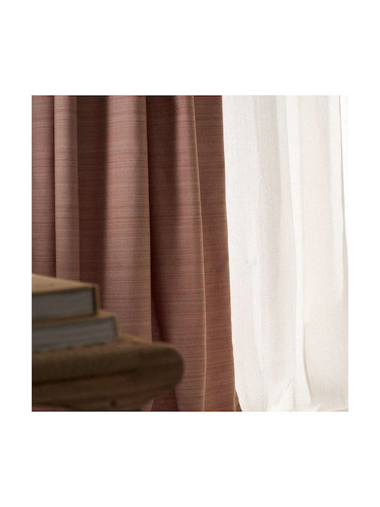 Gofis Home Куртина с Треса Gofis Salmon 130x270 см