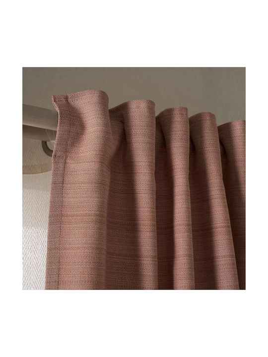 Gofis Home Куртина с Треса Gofis Salmon 130x270 см