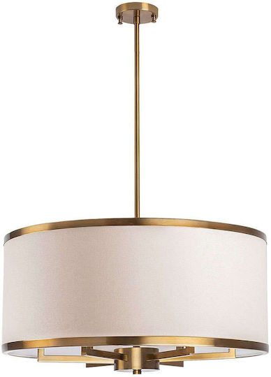 Opviq Cream Lustră Suspendată Alb 60x60x83cm. Opviq Cream Lustră Suspendată Alb 60x60x83cm.