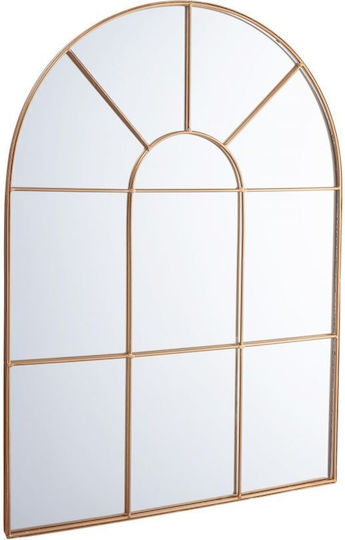 Butlers Καθρέπτης Τοξωτός Χρυσός 70x50cm Butlers Καθρέπτης Τοξωτός Χρυσός 70x50cm