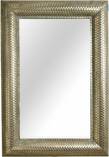 Zaros HT562 Καθρέπτης Ορθογώνιος Χρυσός 98.5x68.5cm Zaros HT562 Καθρέπτης Ορθογώνιος Χρυσός 98.5x68.5cm