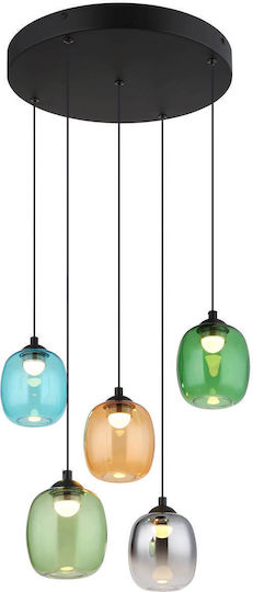 Globo Lighting Висящо осветително тяло Черен Globo Lighting Висящо осветително тяло Черен
