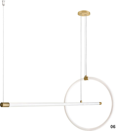 Luma Lustră Argintiu 40cm.