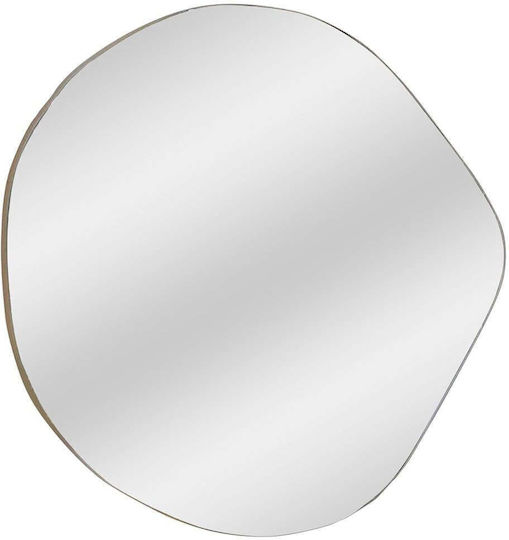 Aberto Design Rectangular Yellow Wall Mirror 70x67cm Aberto Design Rectangular Yellow Wall Mirror 70x67cm